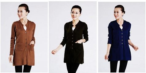 秋日溫情，時(shí)尚之選 韓版中長(zhǎng)款針織開(kāi)衫引領(lǐng)中老年女裝批發(fā)新風(fēng)尚